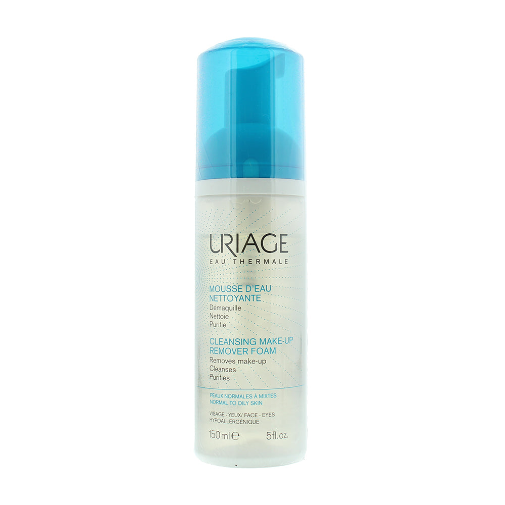 Uriage Eau Thermale Make-Up Remover Normal To Oily Skin Cleansing Foam 150ml