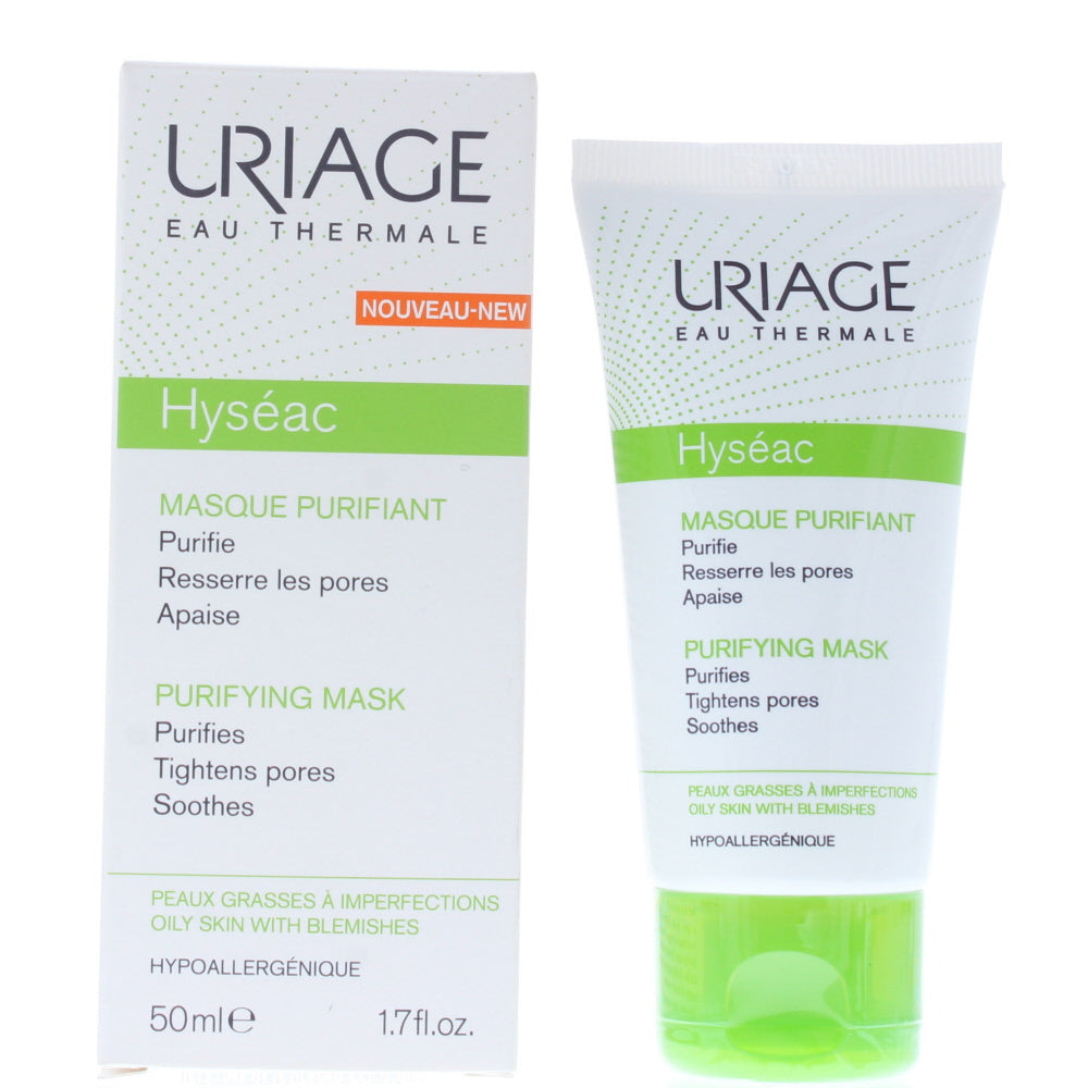 Uriage Hyséac Purifying Oily Skin With Blemishes Mask 50ml
