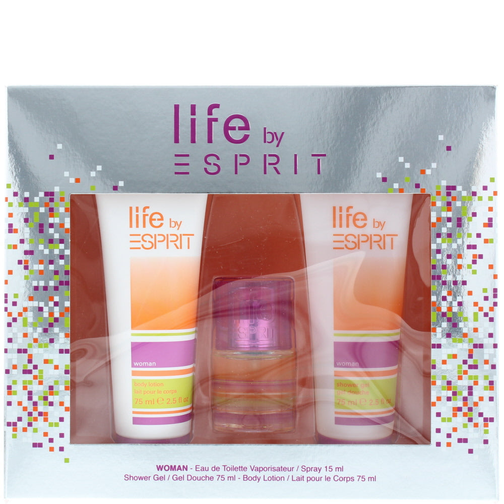 Esprit Life Eau de Toilette 3 Pieces Gift Set