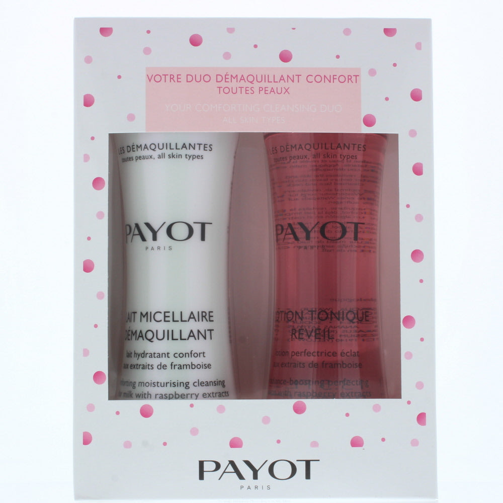 Payot Your Comforting Cleansing Duo All Skin Types Skincare Set Gift Set : Cleansing Milk 400ml - Tonic 400ml