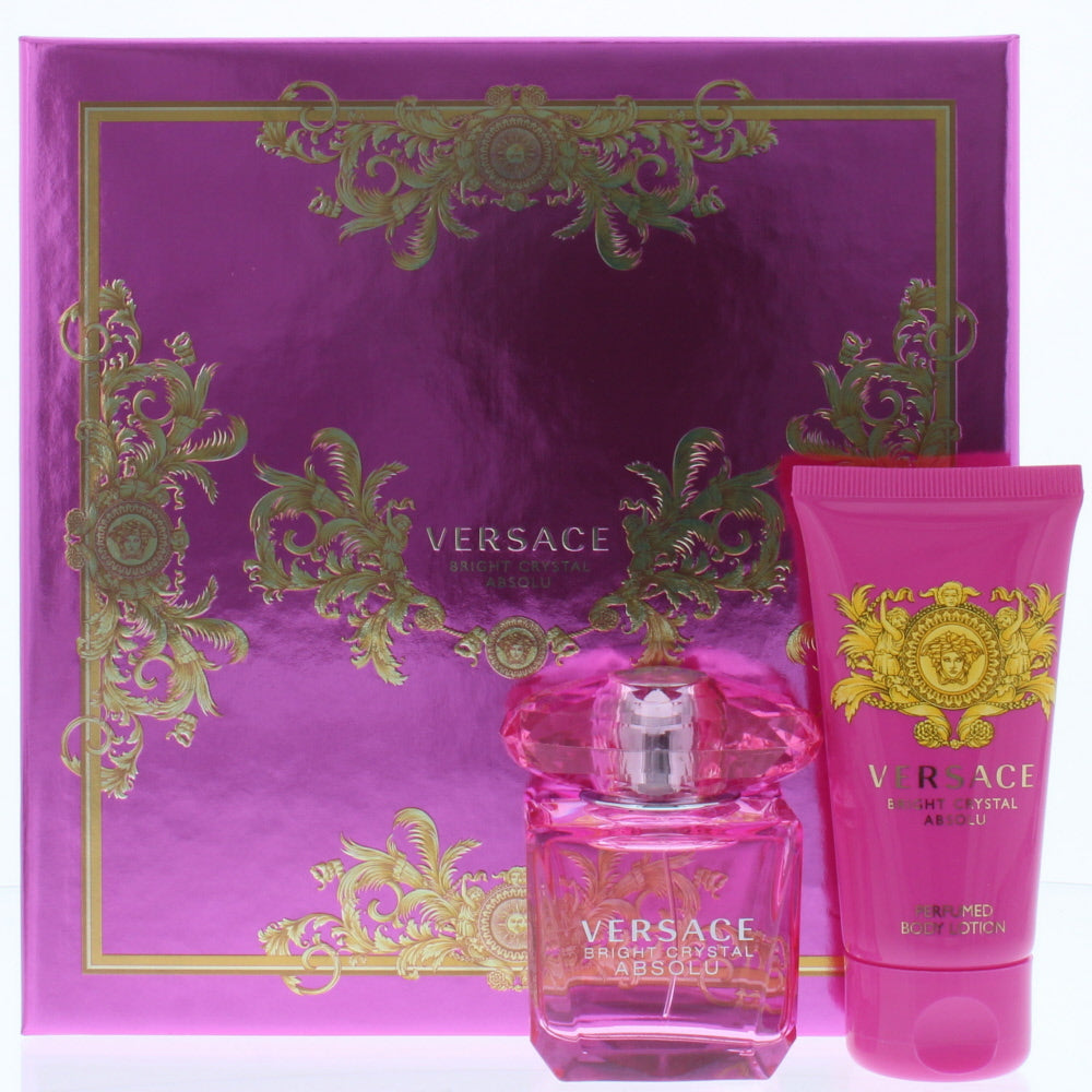 Versace Bright Crystal Absolu Eau de Parfum 2 Pieces Gift Set