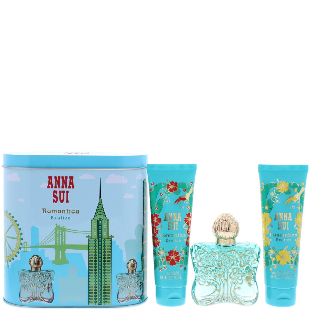 Anna Sui Romantica Exotica Eau de Toilette 3 Pieces Gift Set