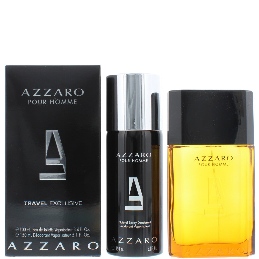 Azzaro Pour Homme Travel Exclusive Eau de Toilette 2 Pieces Gift Set