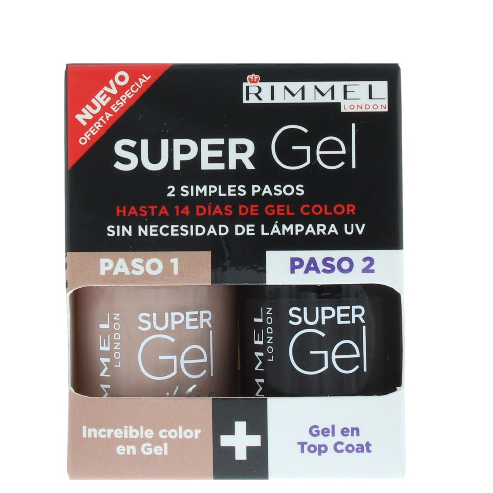Rimmel Gel Color & Top Coat 012 Soul Session Nail Polish 12ml