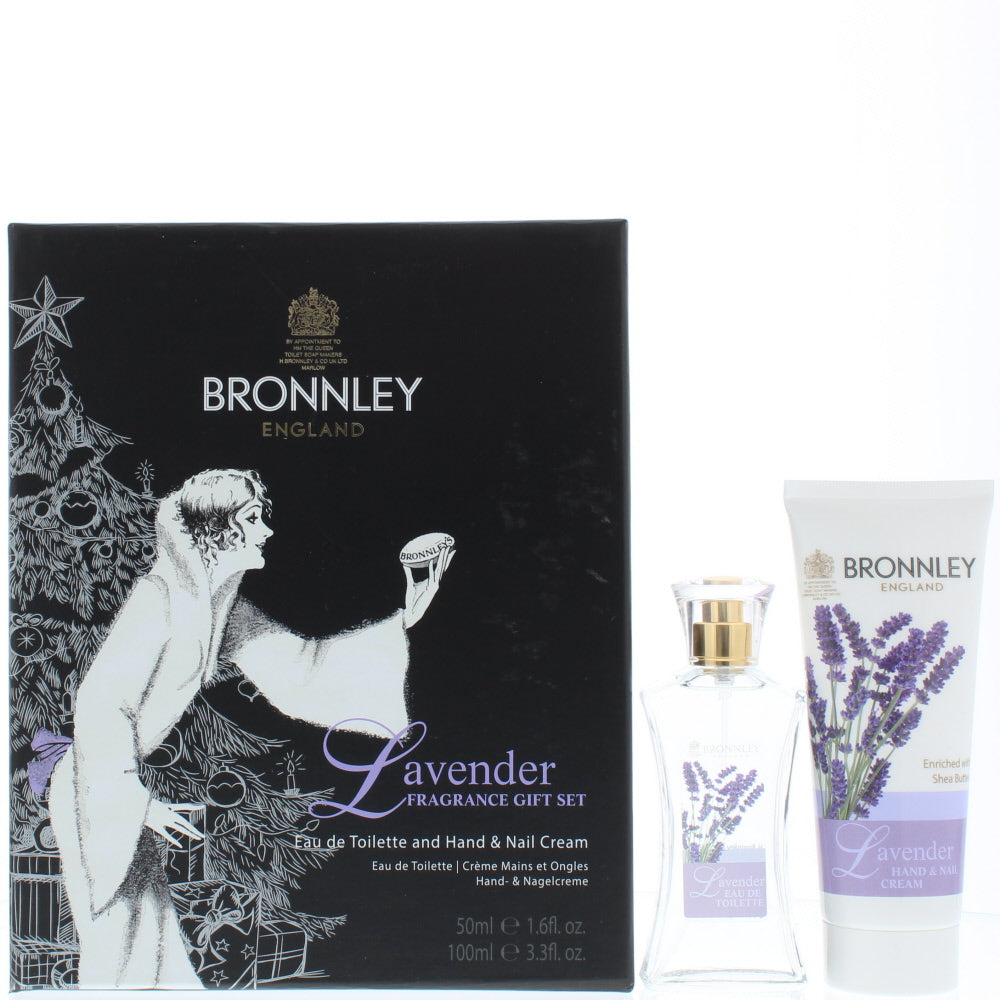 Bronnley Lavender Eau de Toilette 2 Pieces Gift Set