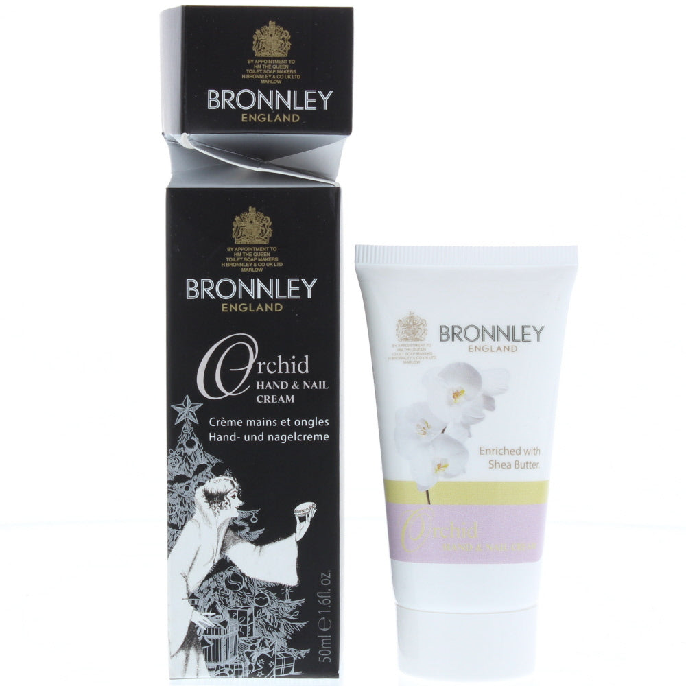 Bronnley Orchid Hand & Nail Cream 50ml