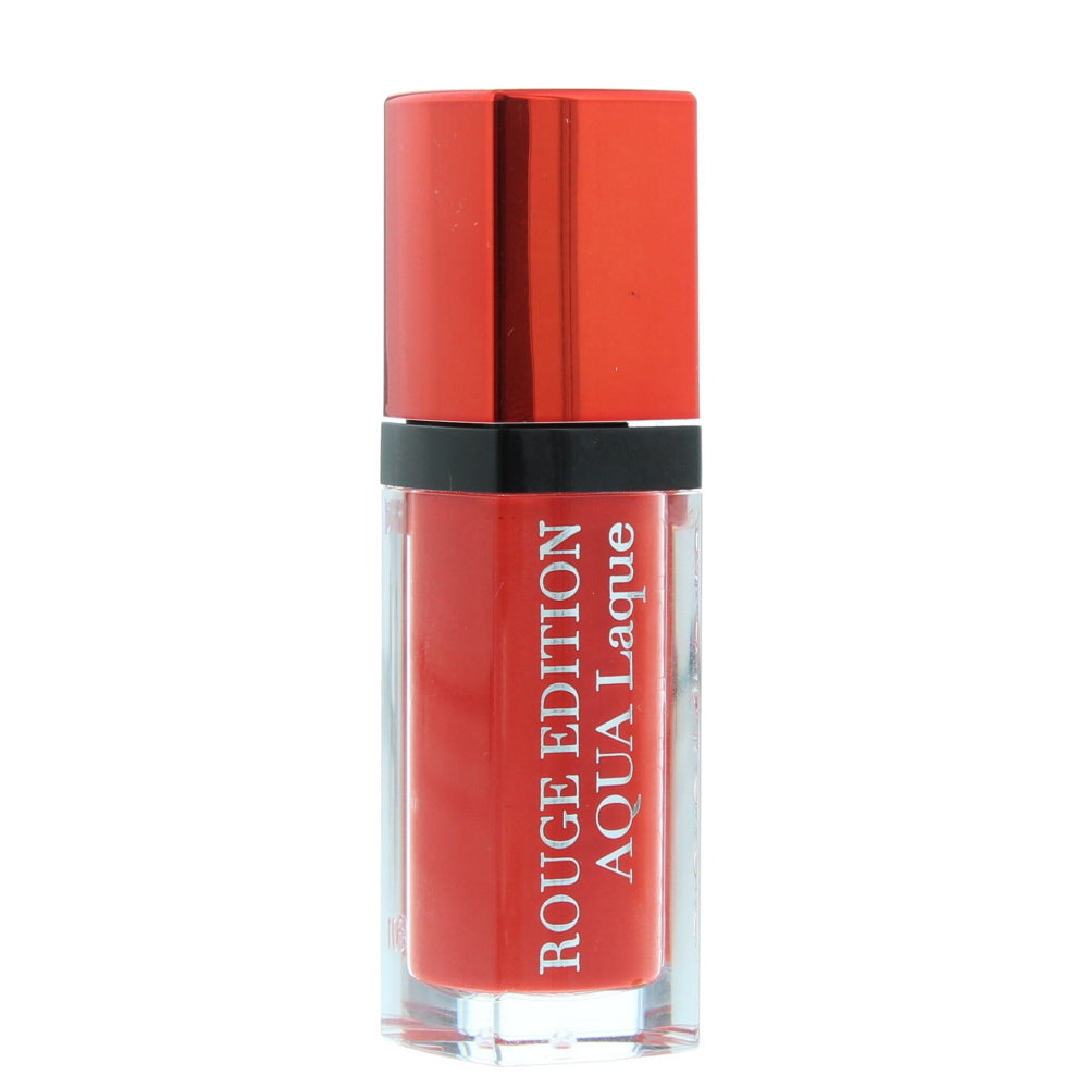 Bourjois Rouge Edition Aqua Laque 06  Feeling Reddy Liquid Lipstick 7.7ml