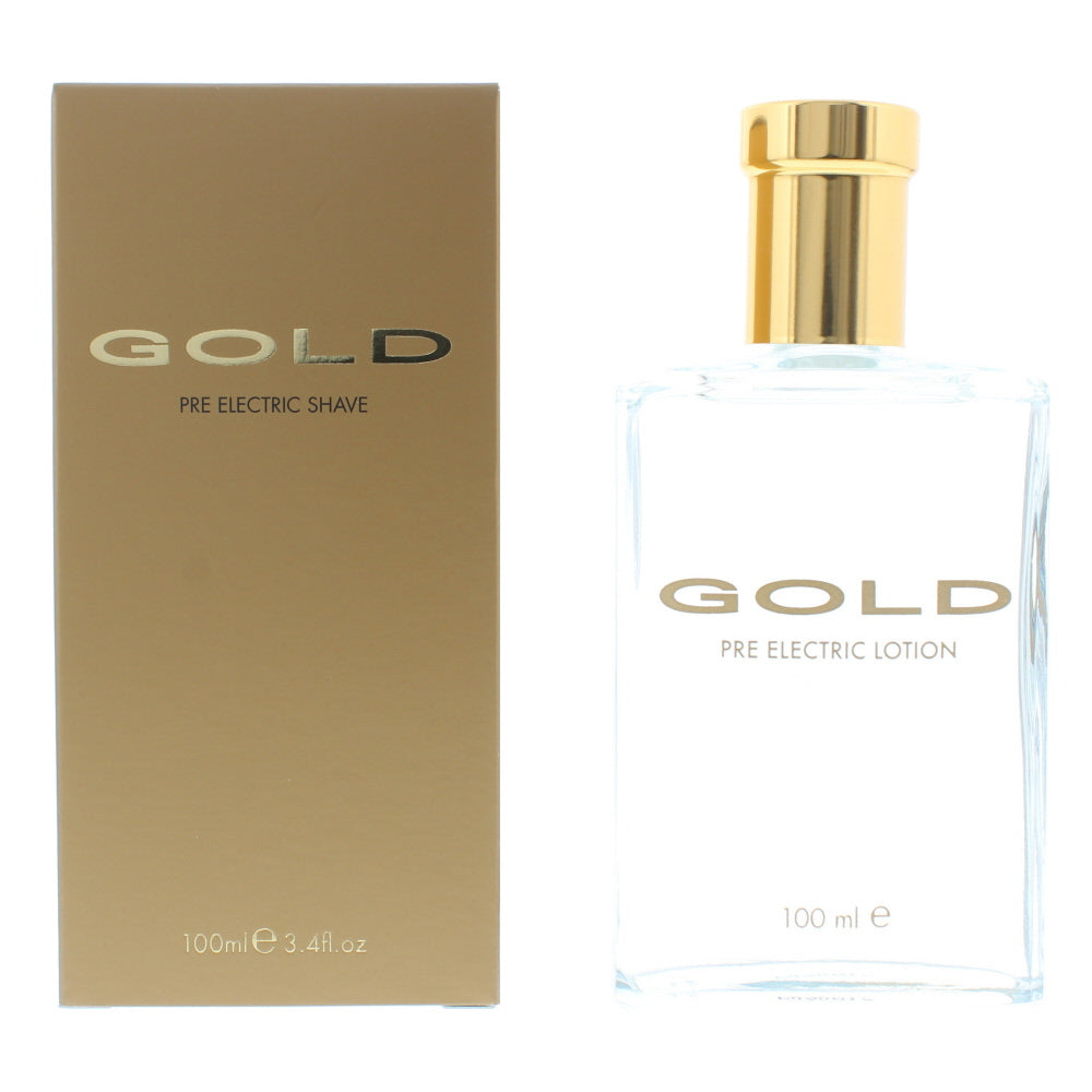 Gold Pre Electric Shave Lotion 100ml