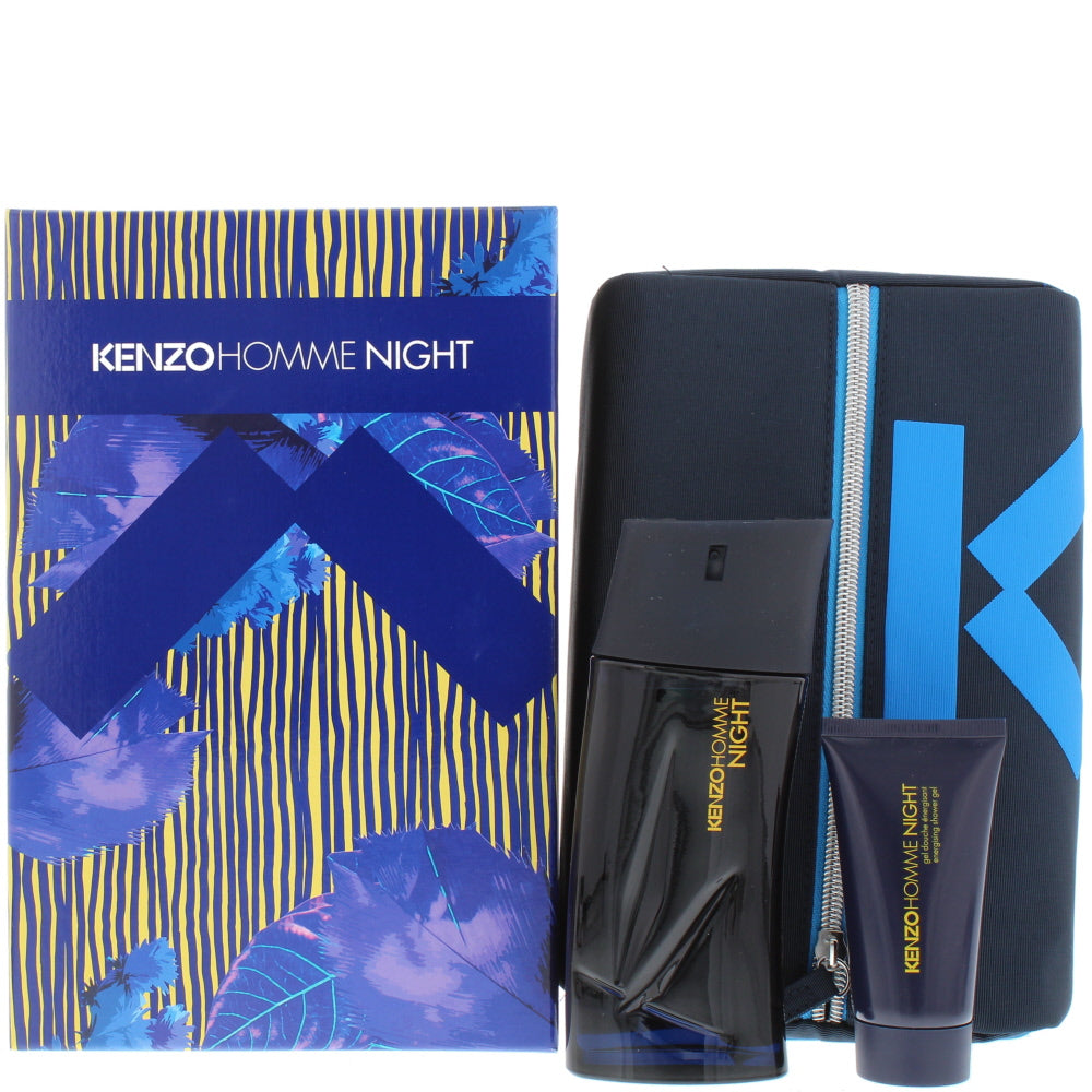 Kenzo Homme Night Eau de Toilette 3 Pieces Gift Set