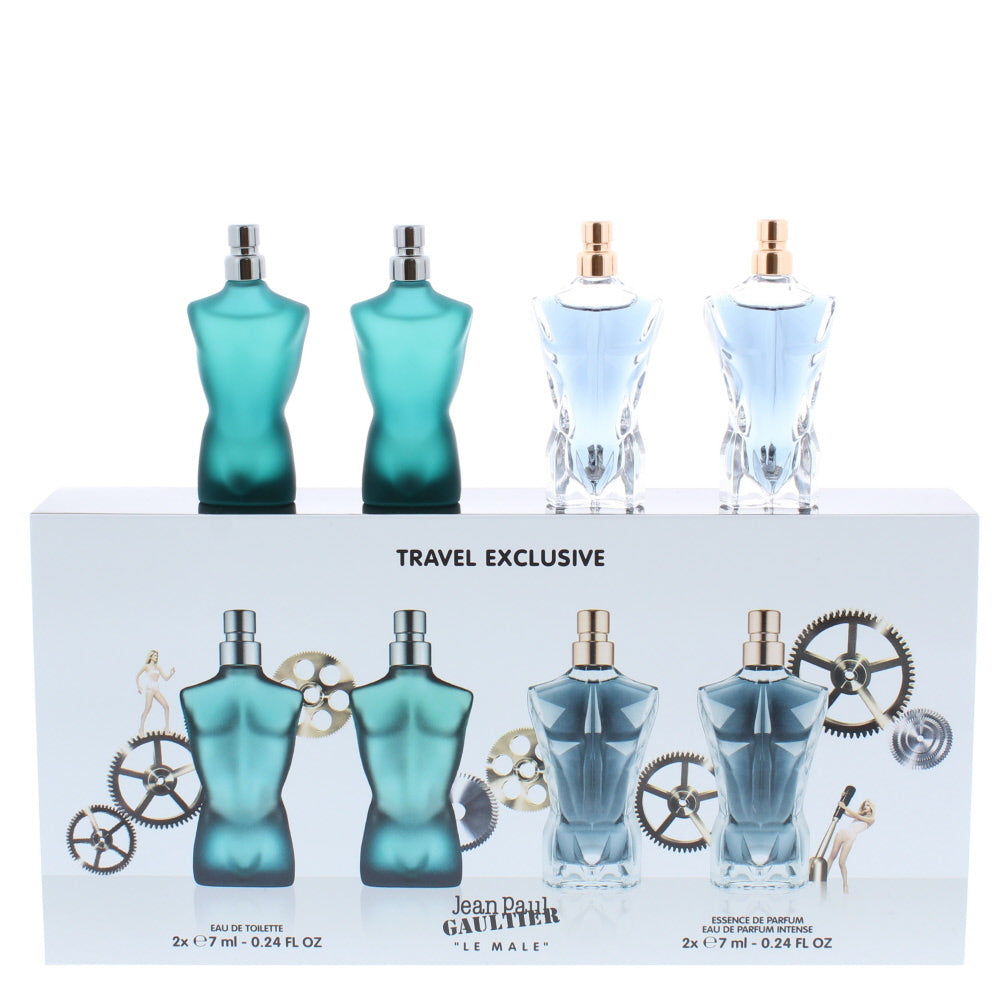 Jean Paul Gaultier Le Male Miniatures 4 Pieces Gift Set