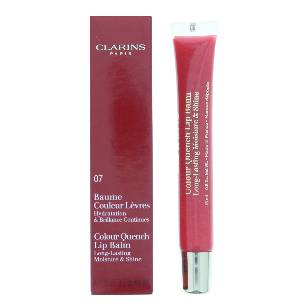 Clarins Colour Quench 07 Strawberry Sorbet Lip Balm 15ml