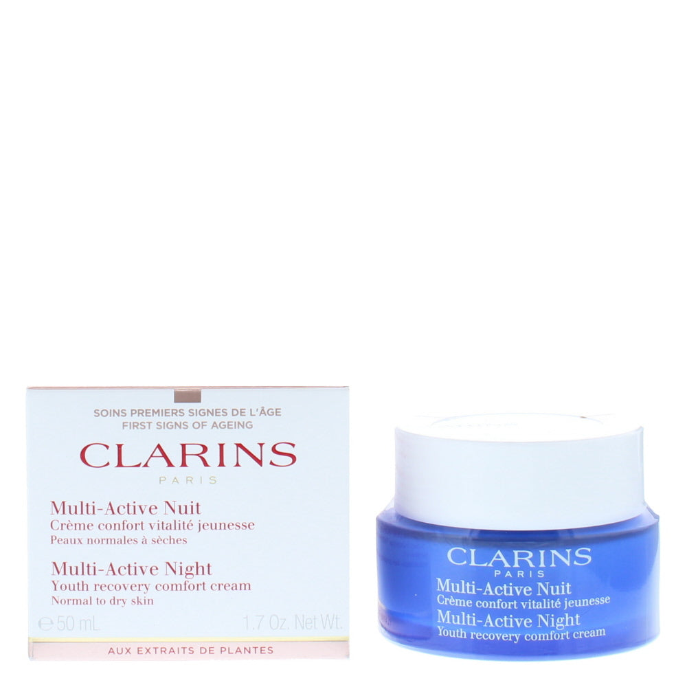 Clarins Multi-Active Night Youth Recovery Comfort For Normal To Dry Skin Cream 50ml