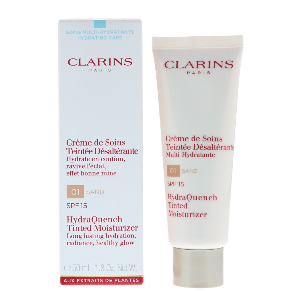 Clarins Hydra Quench Tinted 01 Sand Moisturiser 50ml