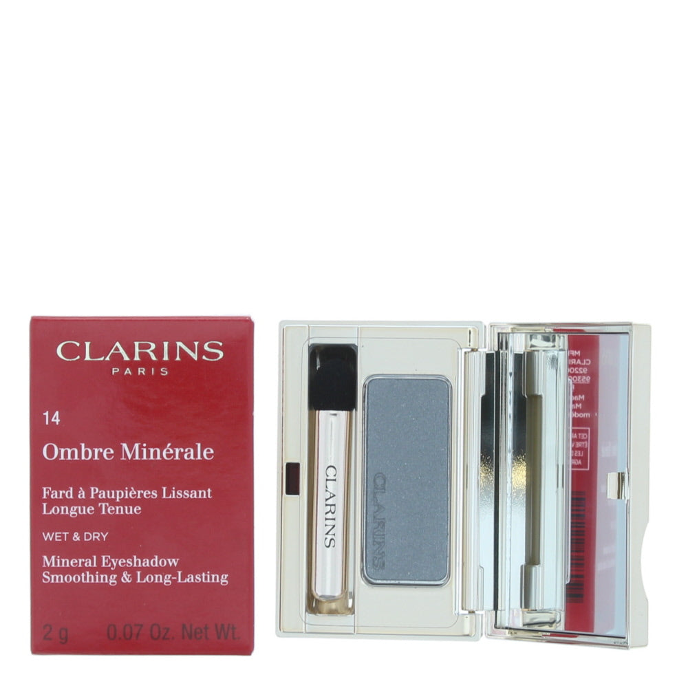 Clarins Ombre Minérale Smoothing & Long-Lasting 14 Platinum Eye Shadow 2g