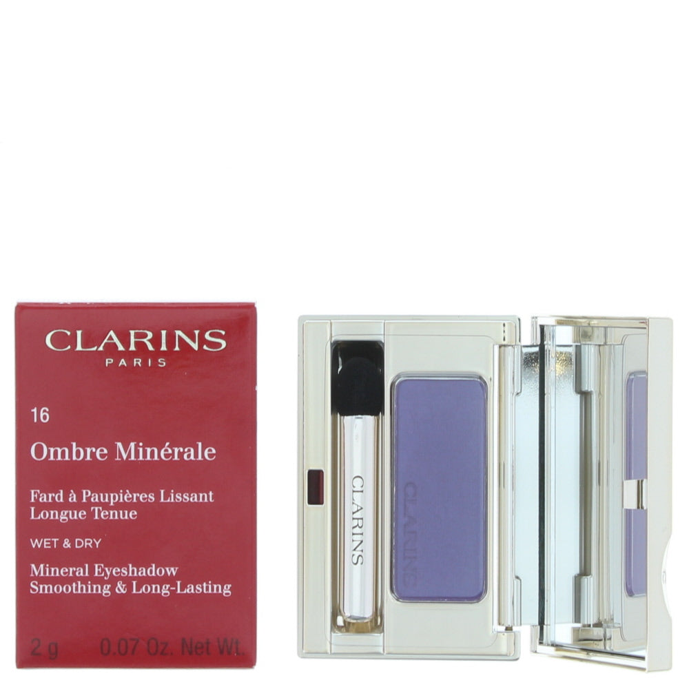 Clarins Ombre Minérale Smoothing & Long-Lasting 16 Vibrant Violet Eye Shadow 2g