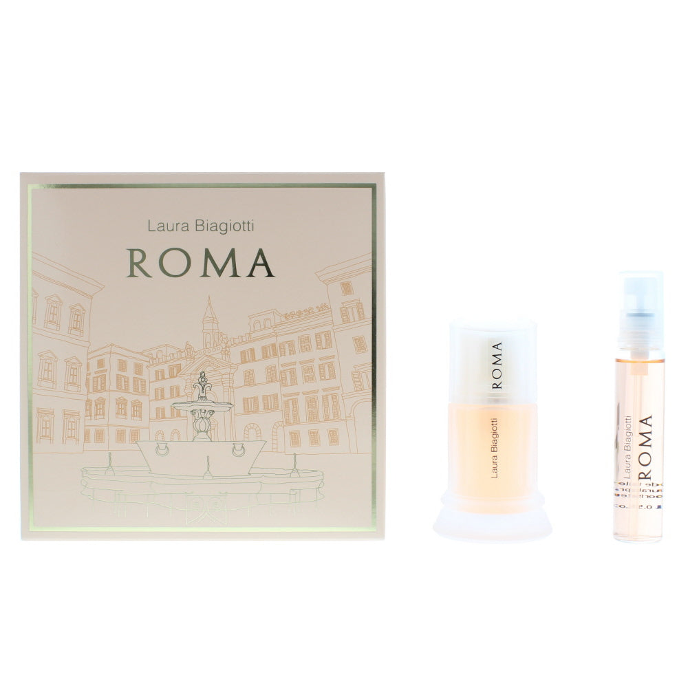 Laura Biagiotti Roma Eau de Toilette 2 Pieces Gift Set
