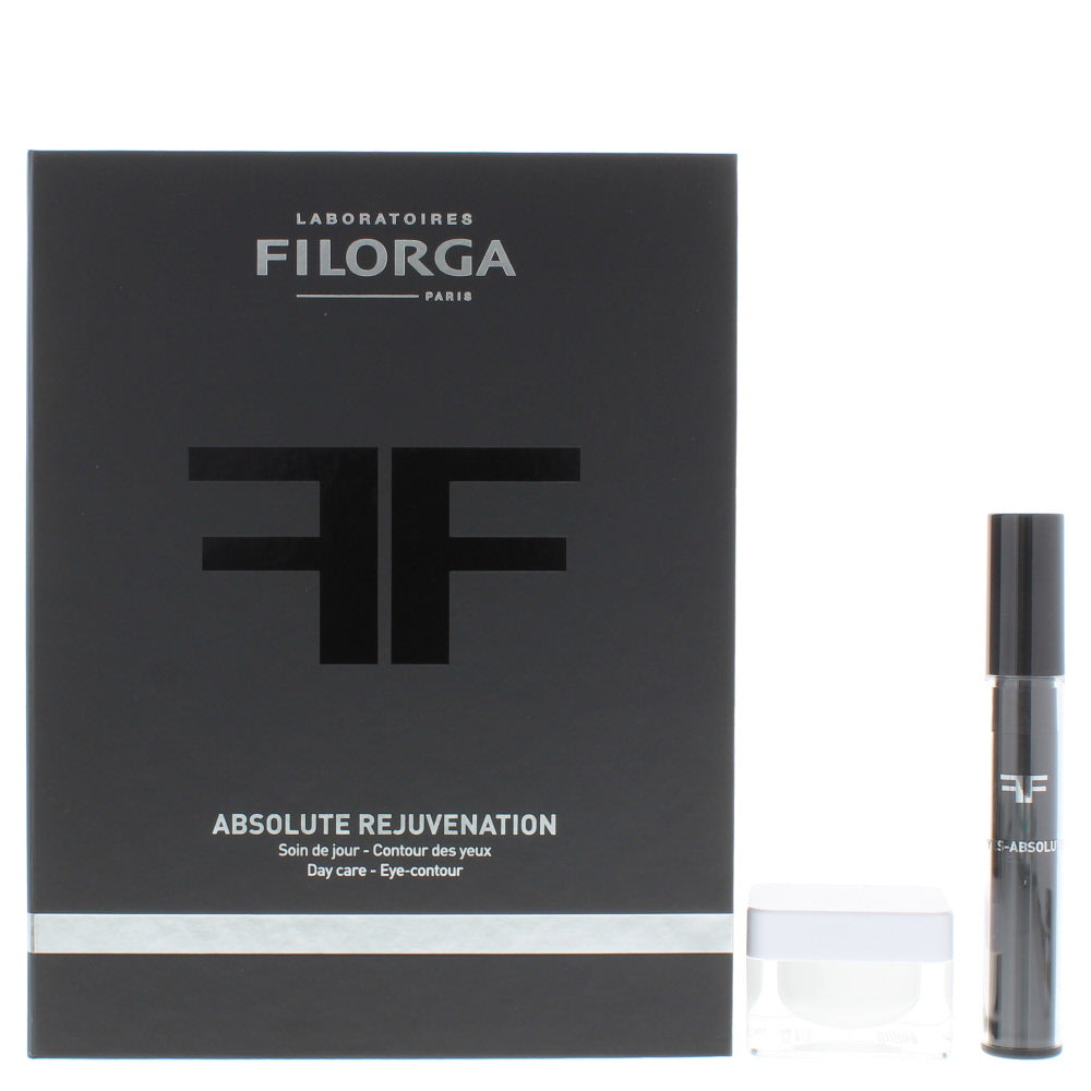 Filorga Absolute Rejuvenation Day Care - Eye-Contour Skincare Set Gift Set : Day Cream 15ml - Eye-Contour Cream 15ml