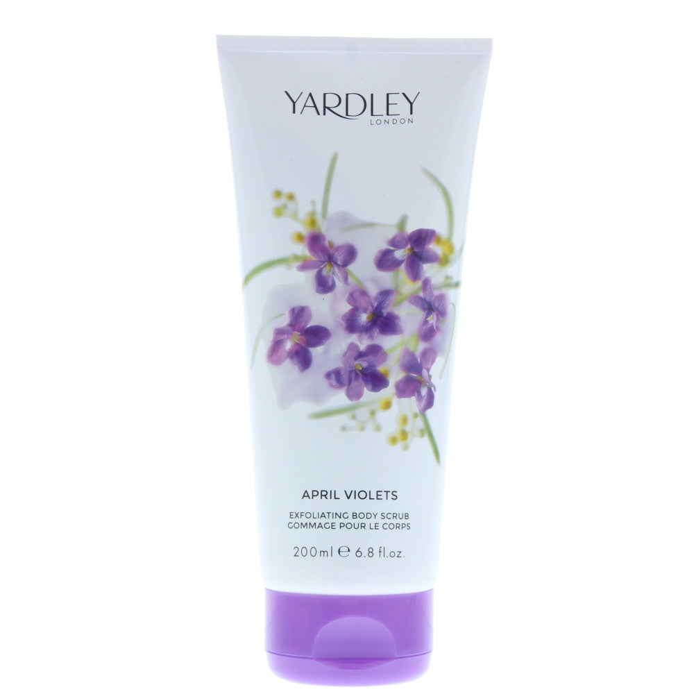 Yardley April Violets Body Scrub 200ml