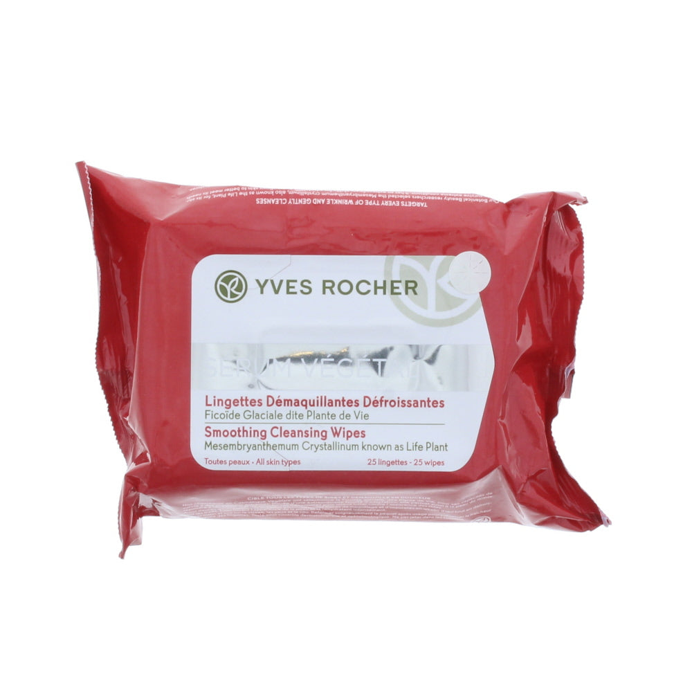 Yves Rocher Serum Végétal Smoothing Cleansing 25 Pcs Wipes