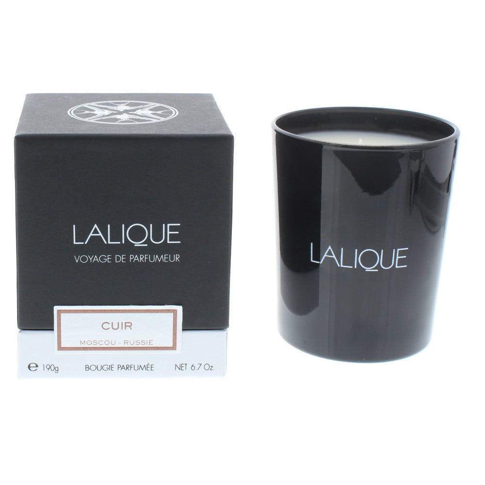 Lalique Cuir Moscou Russie Candle 190g