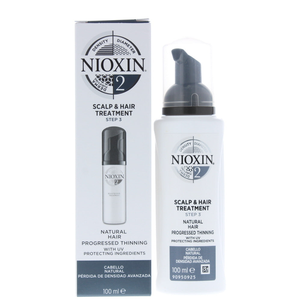 Nioxin 2 Natural Hair Progressed Thinning Scalp & Hair Treatment 100ml