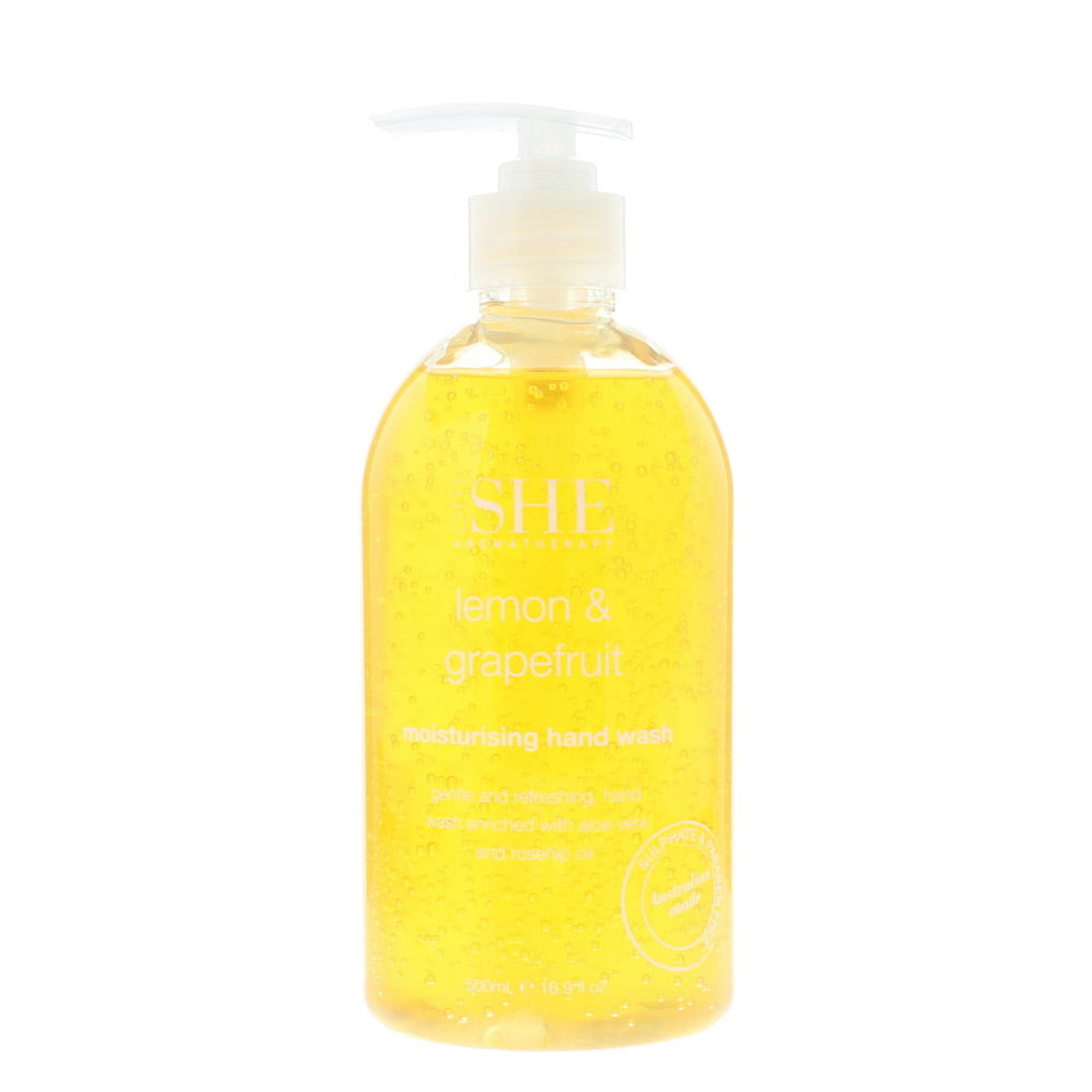 Om She Lemon & Grapefruit Mousturising Hand Wash 500ml