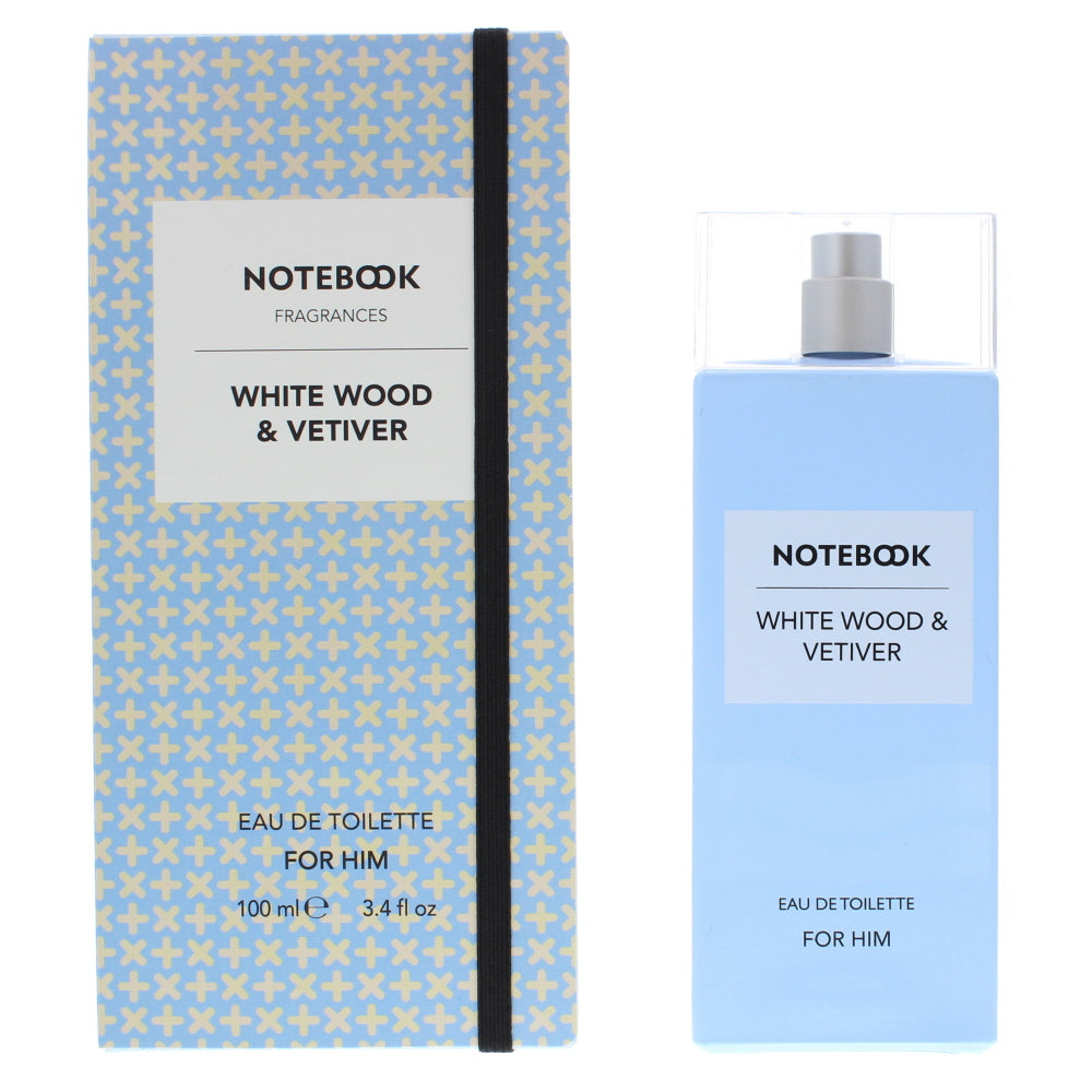 Aquolina Notebook White Wood & Vetiver Eau de Toilette 100ml