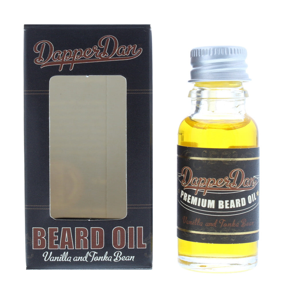 Dapper Dan Vanilla And Tonka Bean Beard Oil 15ml