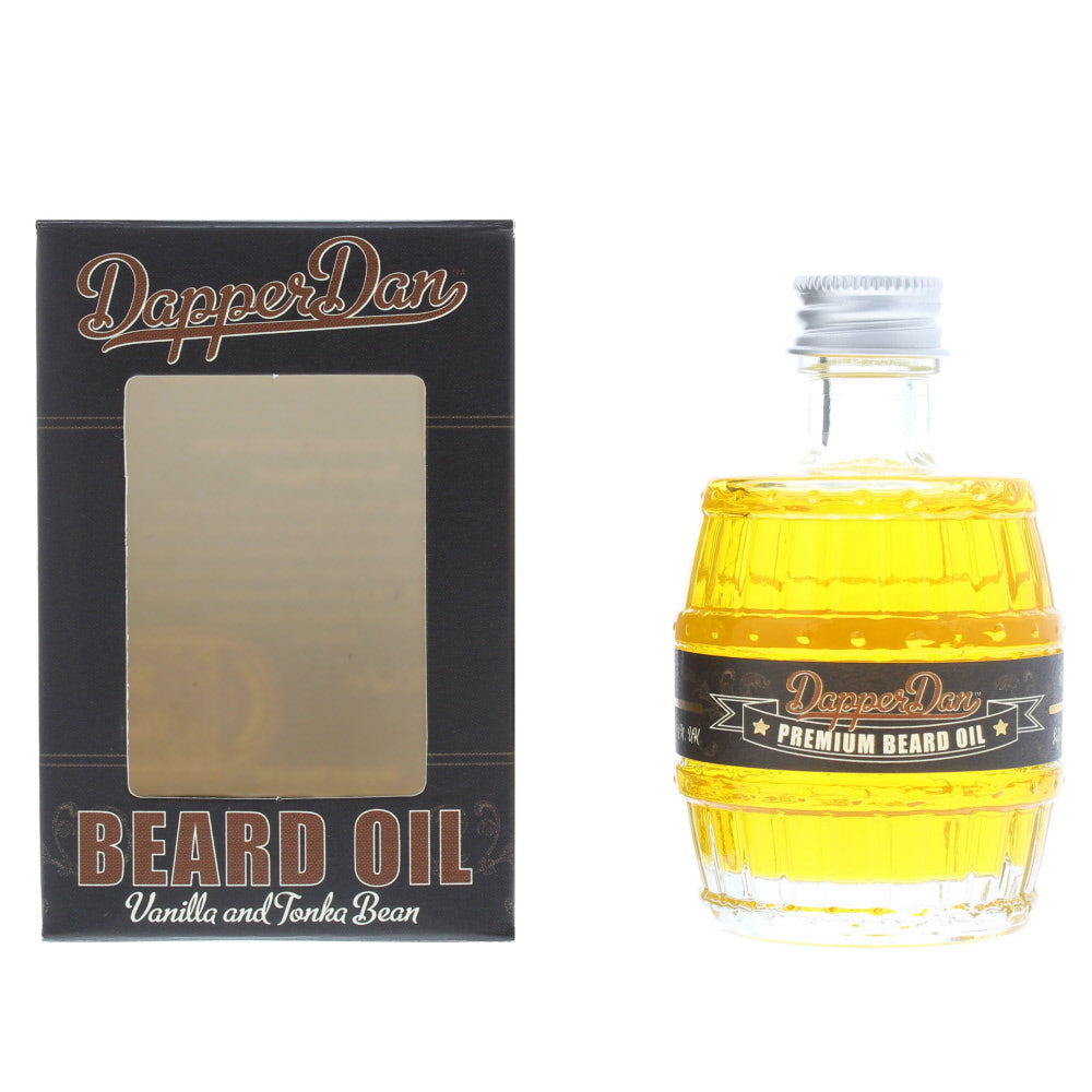 Dapper Dan Vanilla And Tonka Bean Beard Oil 50ml