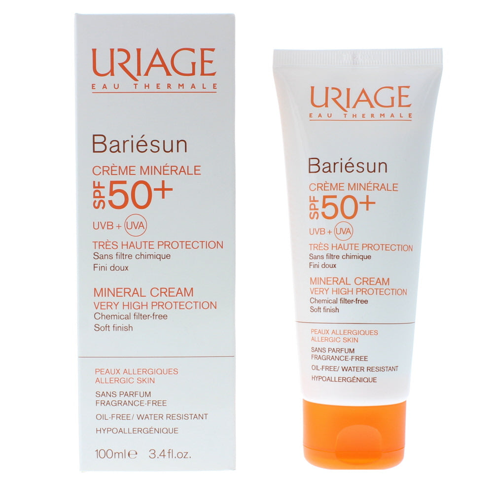 Uriage Bariésun Spf 50+ Very High Protection Mineral Cream 100ml