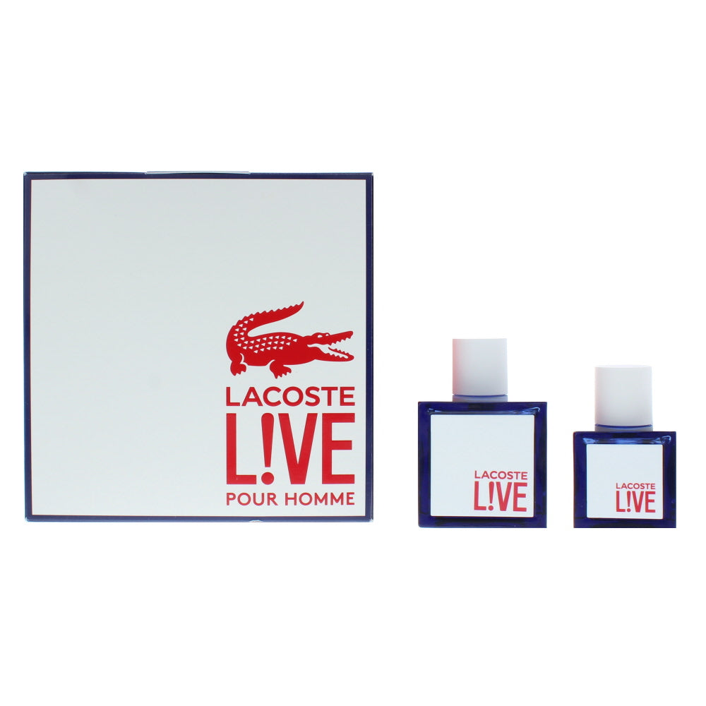 Lacoste Live Eau de Toilette 2 Pieces Gift Set