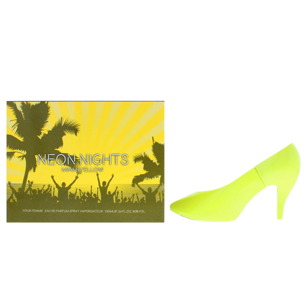 Laurelle Sexxy Shoo Neon Nights Miami Yellow Eau de Parfum 100ml
