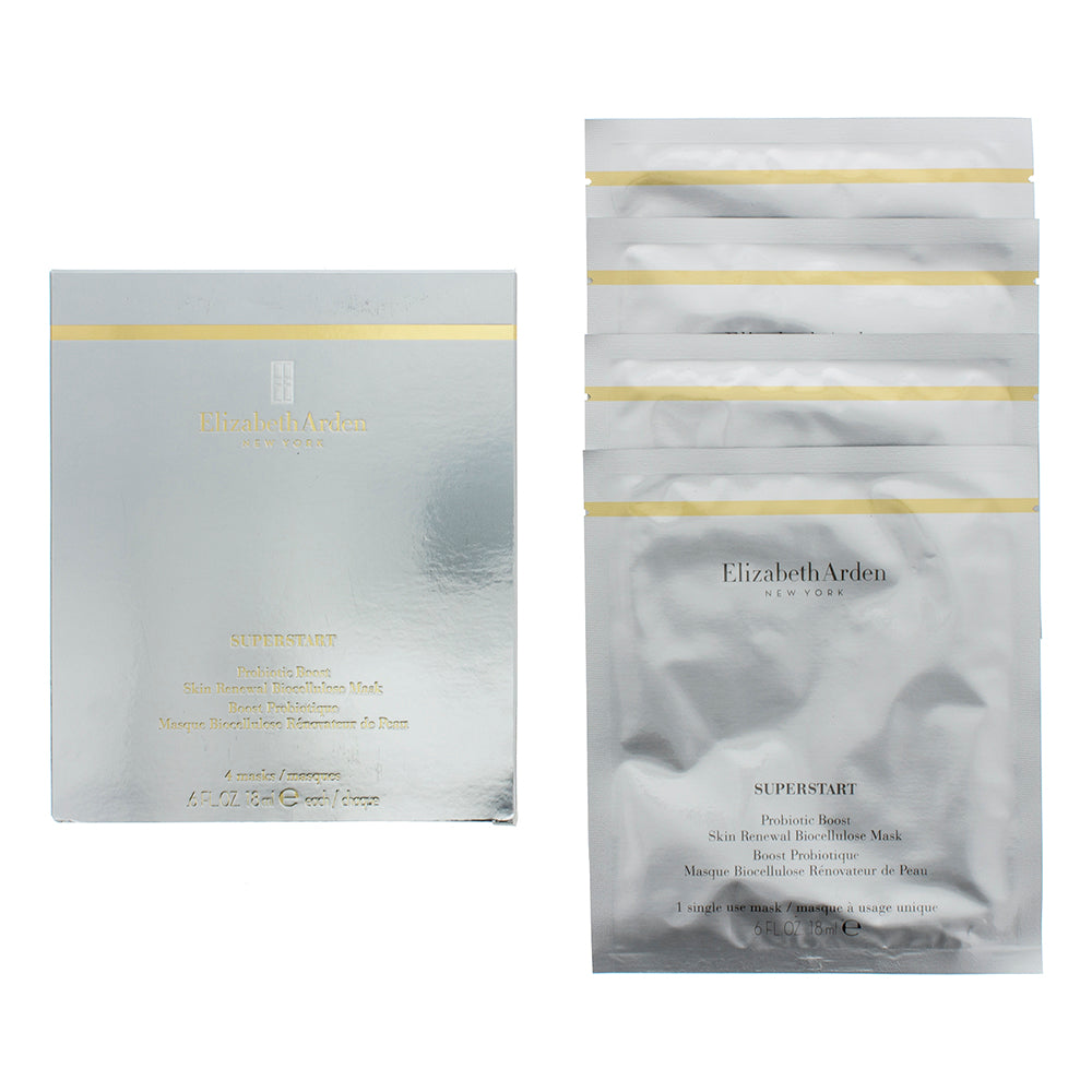 Elizabeth Arden Superstart Probiotic Boost Skin Renewal Biocellulose Mask 18ml