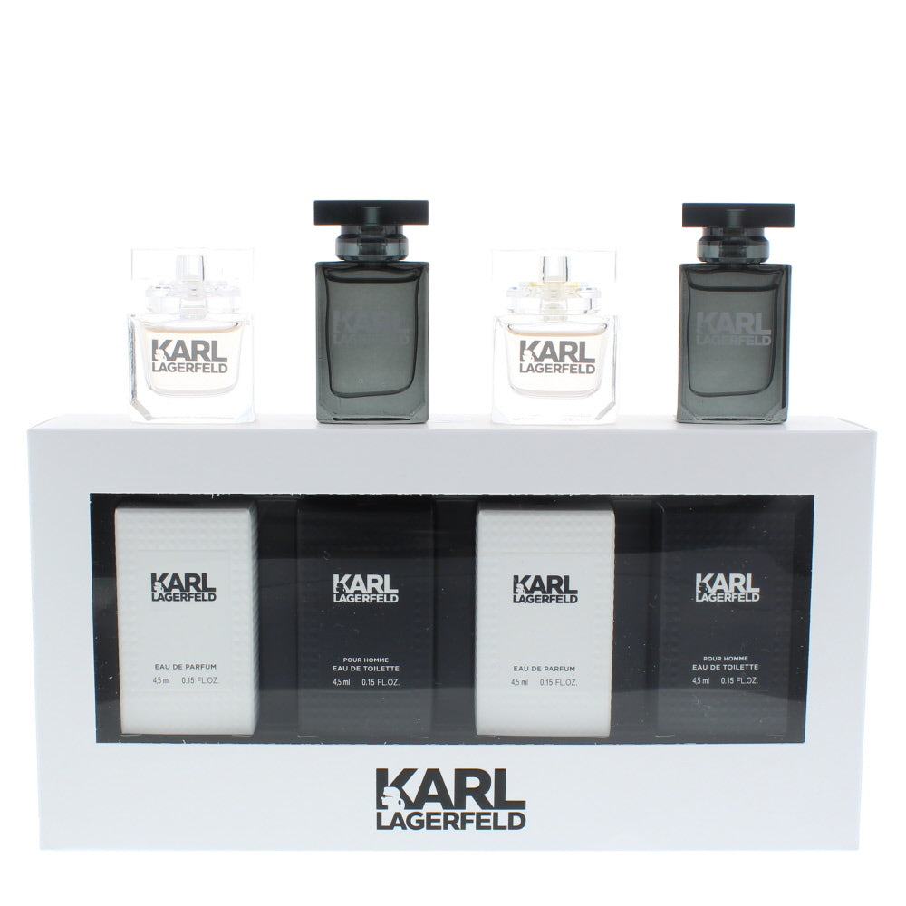 Karl Lagerfeld Miniatures 4 Pieces Gift Set