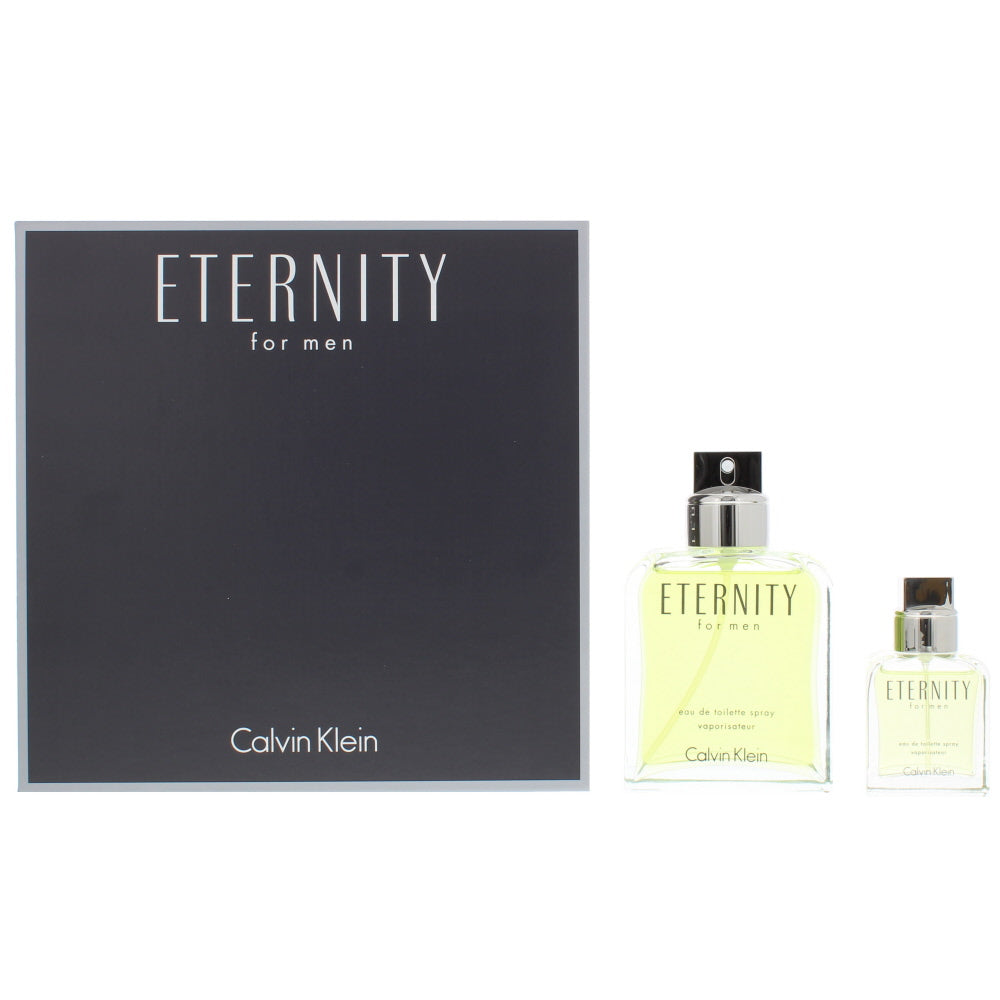 Calvin Klein Eternity For Men Eau de Toilette 2 Pieces Gift Set
