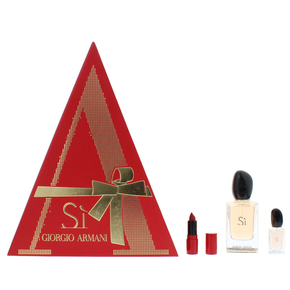 Giorgio Armani Si Eau de Parfum 3 Pieces Gift Set