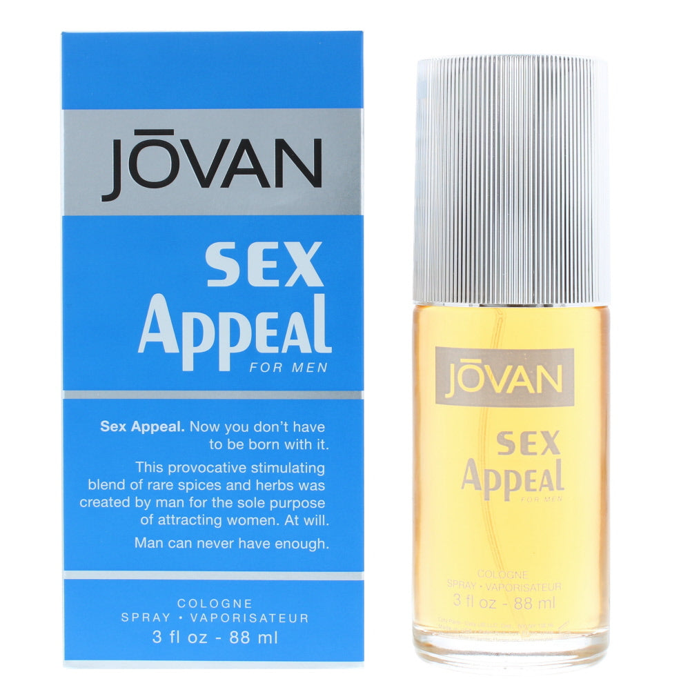 Jovan Sex Appeal Eau de Cologne 88ml