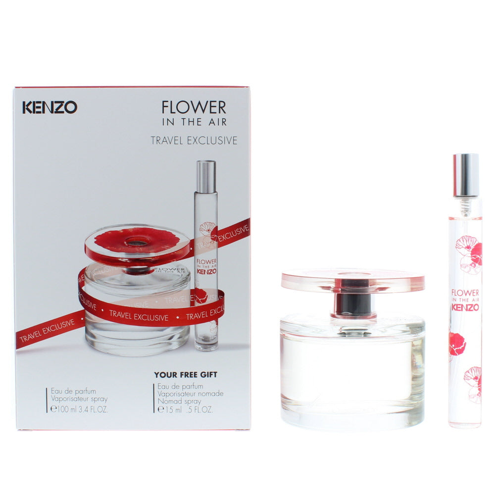 Kenzo Flower In The Air Travel Exclusive Eau de Parfum 2 Pieces Gift Set