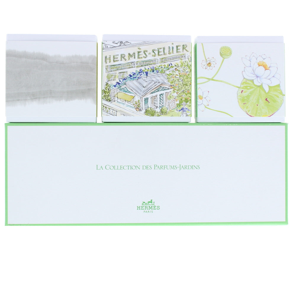 Hermès La Collection Des Parfums-Jardins Bodycare Set 3 Pieces Gift Set