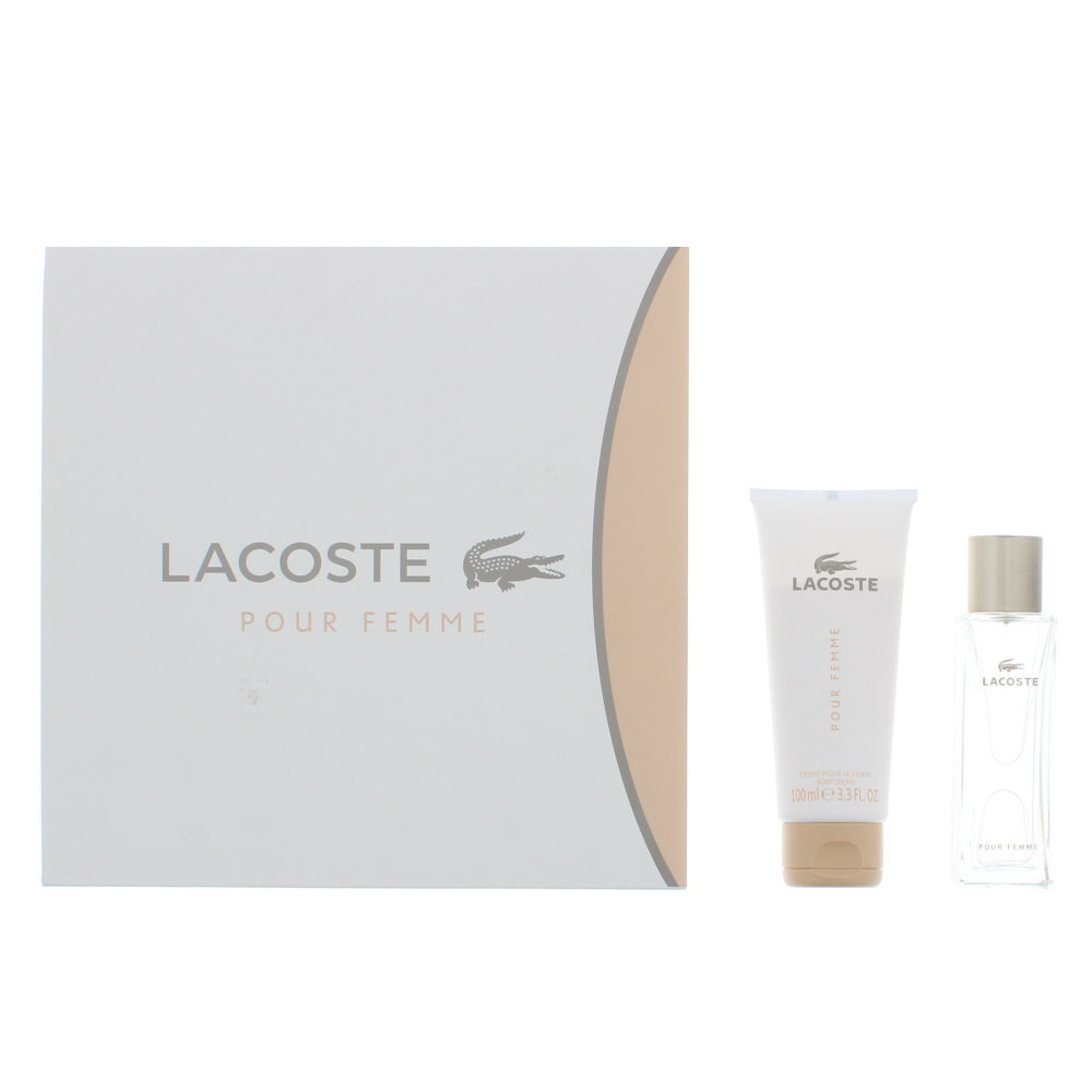 Lacoste Pour Femme Eau de Parfum 2 Pieces Gift Set