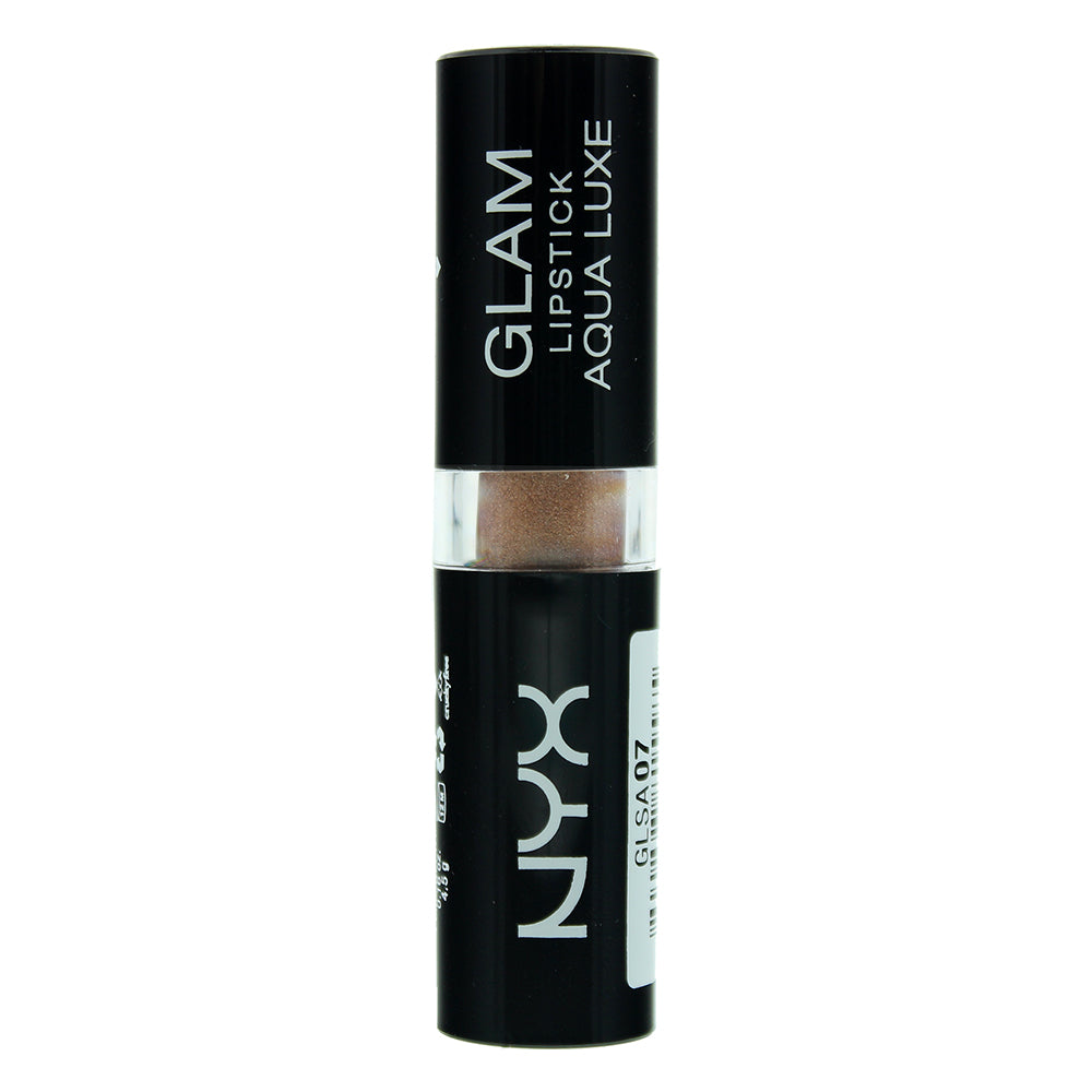 Nyx Glam Aqua Luxe Glsa07 Jet Set Lipstick 2.5g