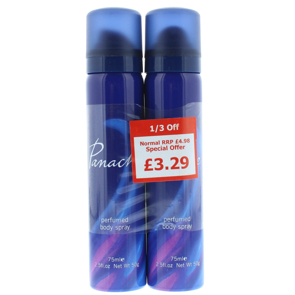 Taylor Of London Panache Duo Body Spray 2 x 75ml