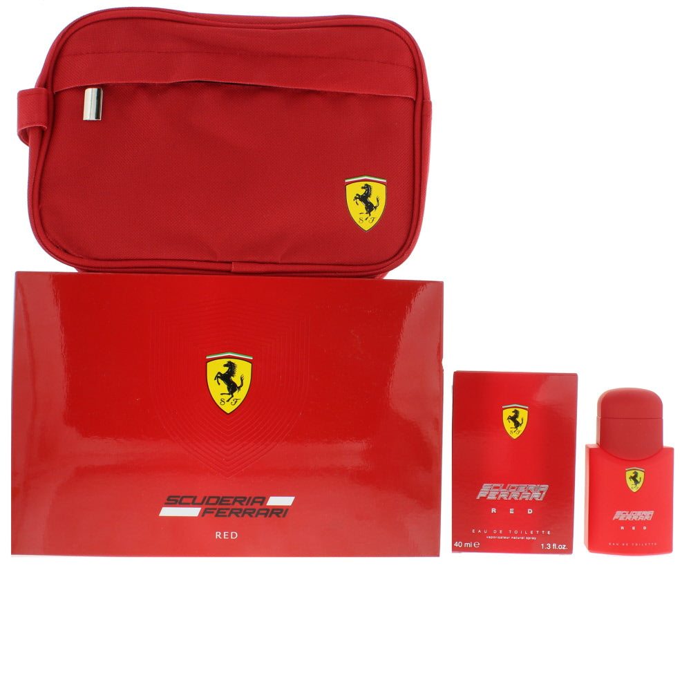 Scuderia Ferrari Red Eau de Toilette 2 Pieces Gift Set