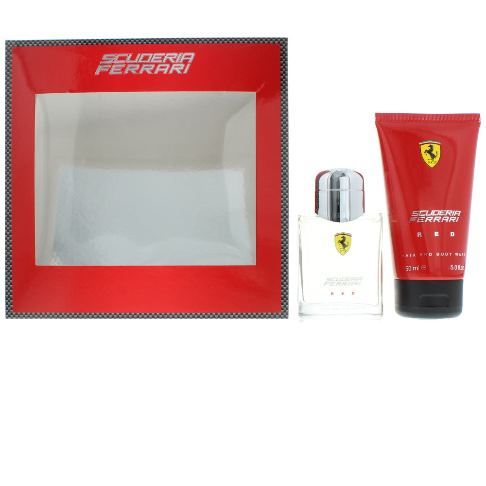 Scuderia Ferrari Red Eau de Toilette 2 Pieces Gift Set