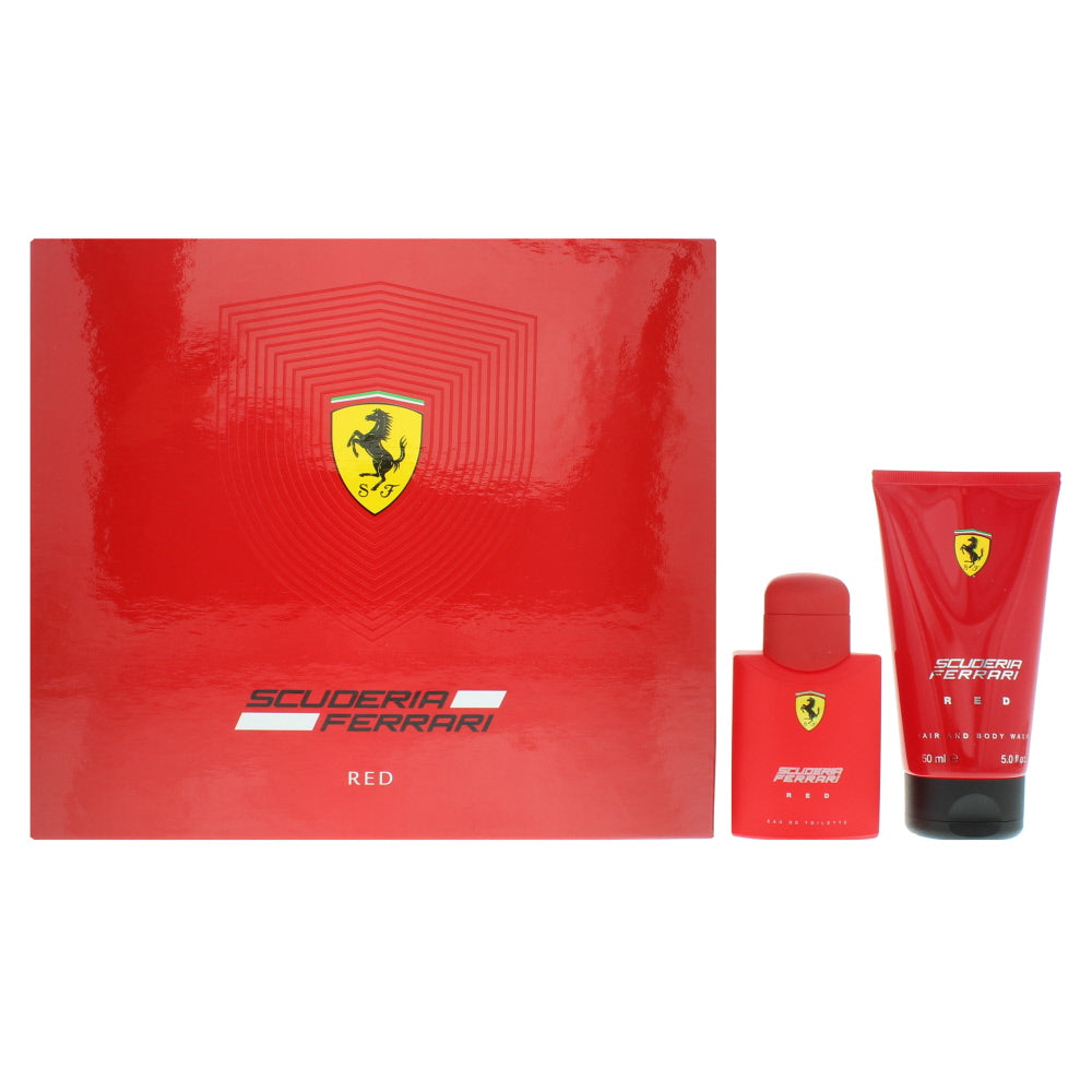 Scuderia Ferrari Red Eau de Toilette 2 Pieces Gift Set