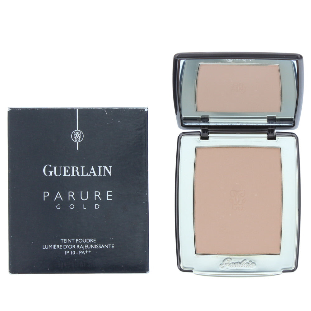 Guerlain Parure Gold Rejuvenating Gold Radiance Spf 10 Powder Beige Clair Foundation 9g