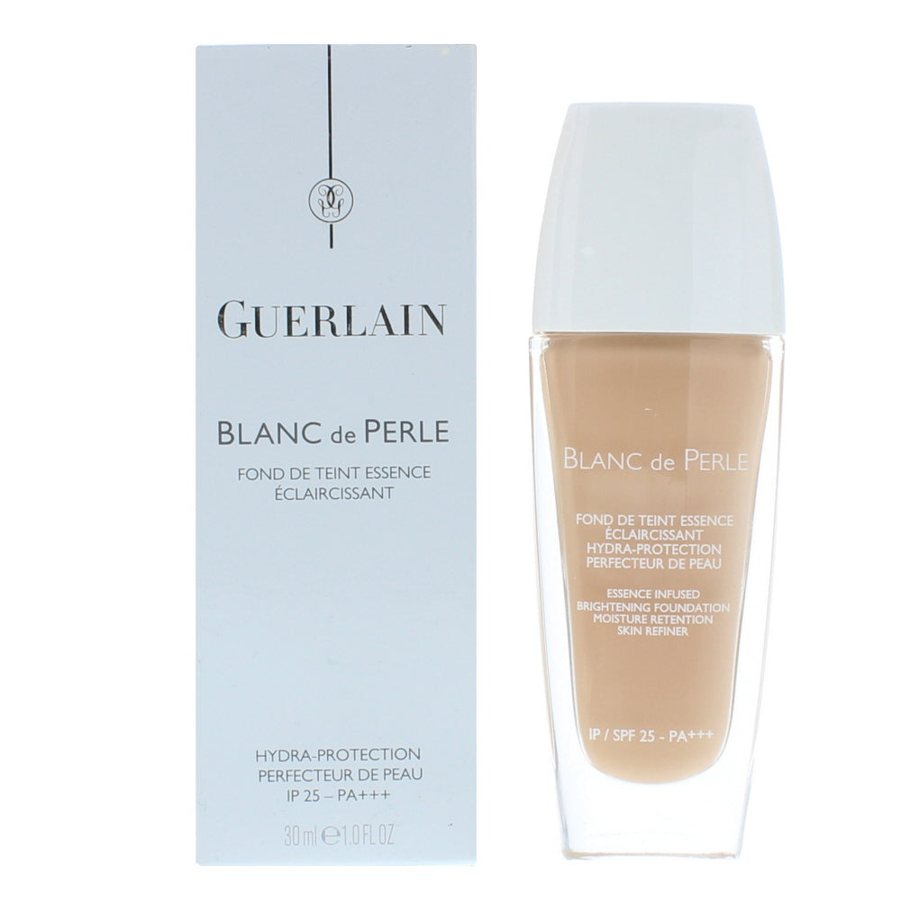 Guerlain Blanc De Perle Brightening Spf 25 02 Beige Clair Foundation 30ml