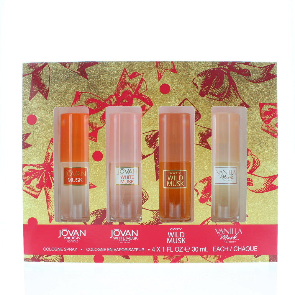 Jovan Musk Eau de Cologne 4 Pieces Gift Set