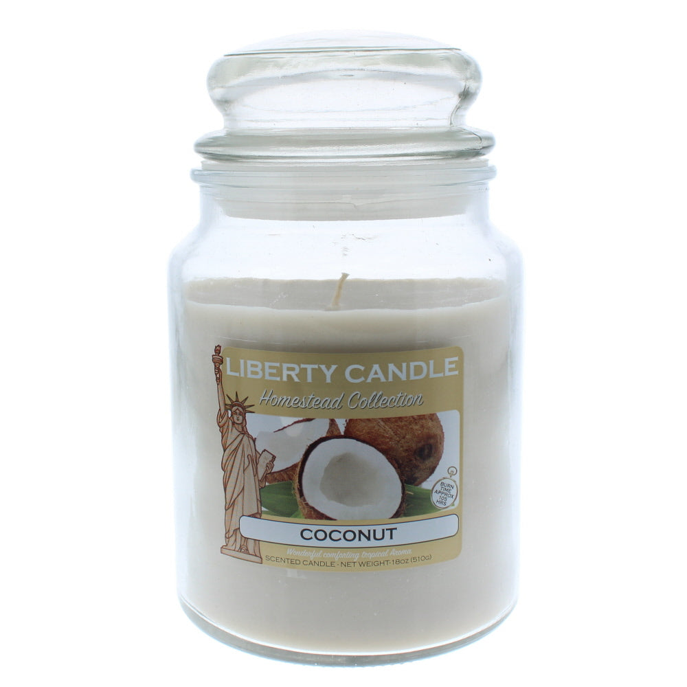 Liberty Candle Homestead Collection Coconut Candle 18oz