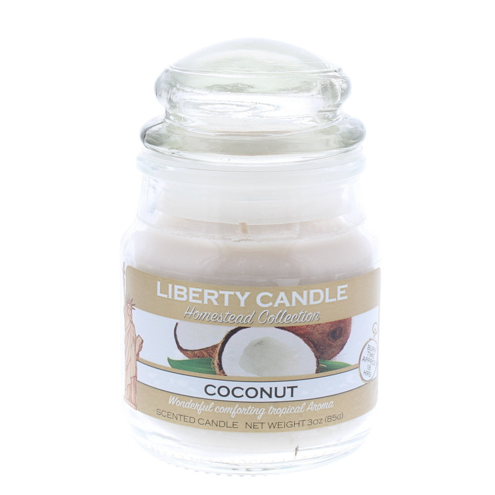 Liberty Candle Homestead Collection Coconut Candle 3oz